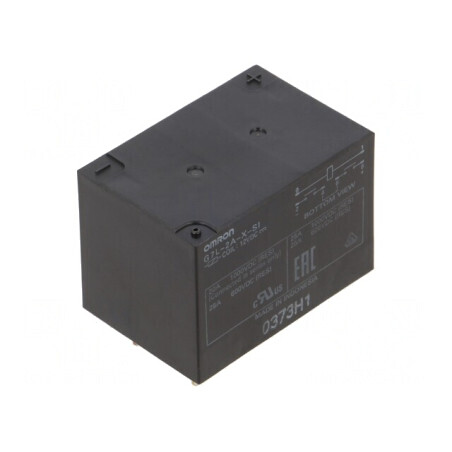 Releu electromagnetic DPST-NO 12VDC Serie G7L PCB | Electronic-mag.ro | Componente Electronice