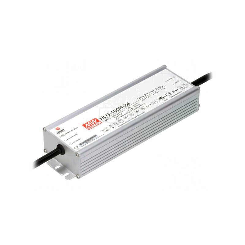 Alimentator LED 100W 24V 4A IP67 HLG-100H-24 | Electronic-mag.ro | Componente Electronice