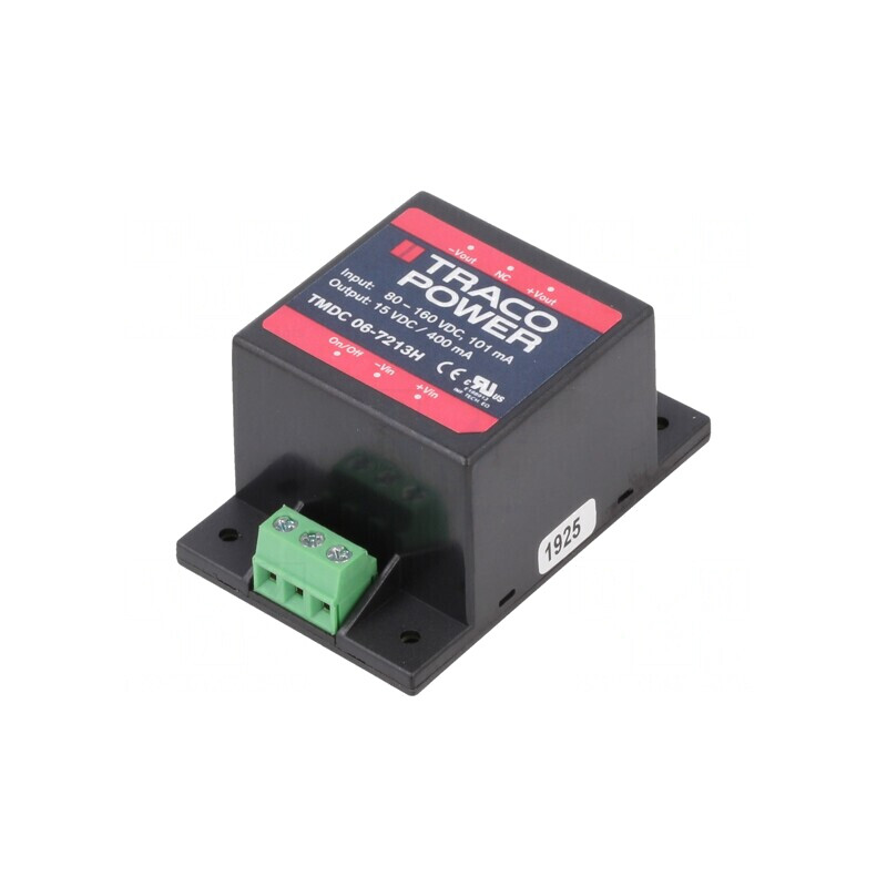 Convertor DC/DC 6W 80-160V la 15V 400mA | Electronic-mag.ro | Componente Electronice