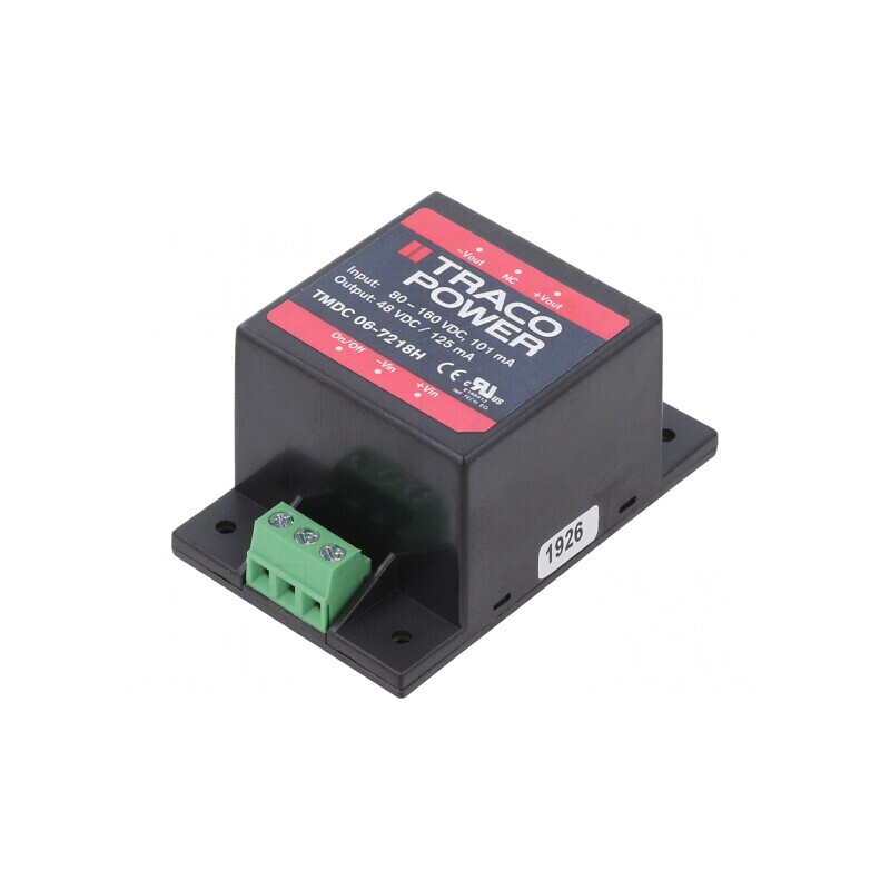 Convertor DC/DC 6W 80-160V la 48V 125mA | Electronic-mag.ro | Componente Electronice