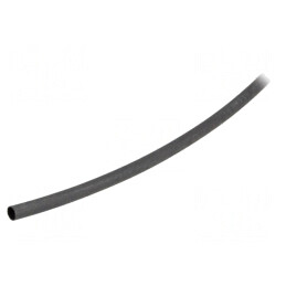 Manşon termocontractabil 3,18mm x 30,48m negru | Electronic-mag.ro | Componente Electronice