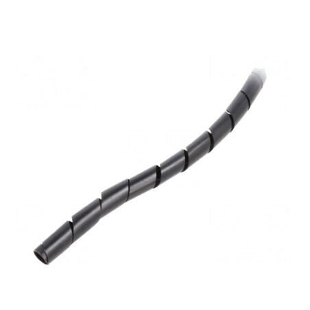 Înfășurare spirală polietilenă neagră 7,5-60mm | Electronic-mag.ro | Componente Electronice