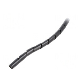 Înfășurare spirală polietilenă neagră 7,5-60mm | Electronic-mag.ro | Componente Electronice
