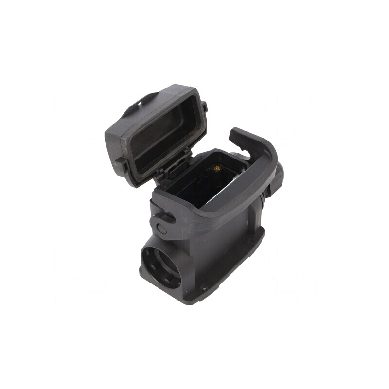 Carcasă pentru conectori HDC Han-Eco® A 10A drept | Electronic-mag.ro | Componente Electronice