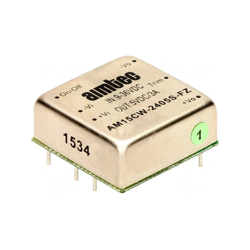 Convertor DC/DC 15W 9-36V la 5V 3A | Electronic-mag.ro | Componente Electronice