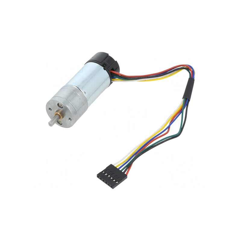 Motor DC cu codificator și transmisie 6V 20.4:1 25DX65L | Electronic-mag.ro | Componente Electronice