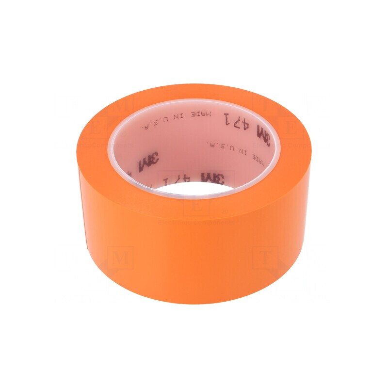 Bandă de marcare portocalie 33m x 50mm | Electronic-mag.ro | Componente Electronice