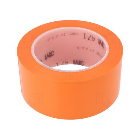 Bandă de marcare portocalie 33m x 50mm | Electronic-mag.ro | Componente Electronice