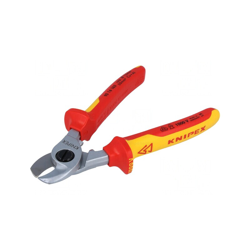 Foarfece izolate pentru clești, 165mm, 50mm², Ø cablu 15mm, 1kVAC | Electronic-mag.ro | Componente Electronice