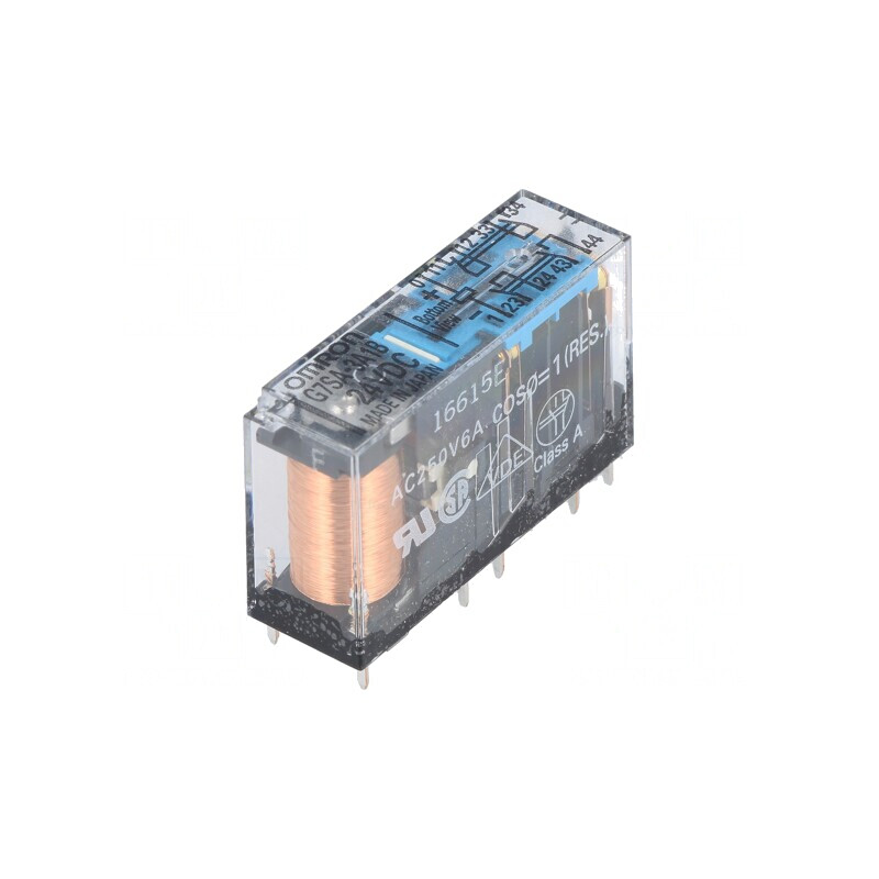 Releu Electromagnetic 3PST 24VDC 6A | Electronic-mag.ro | Componente Electronice