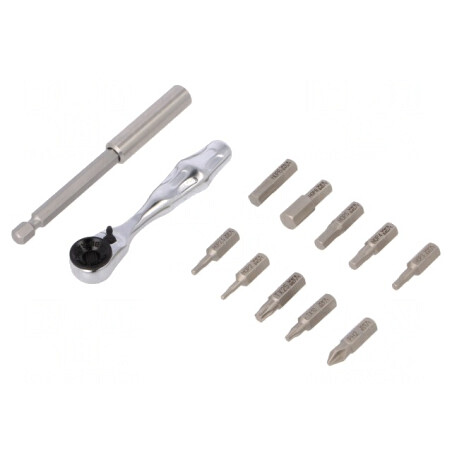 Set Capete Șurubelniță 12 Bucăți Phillips Torx Imbus | Electronic-mag.ro | Componente Electronice