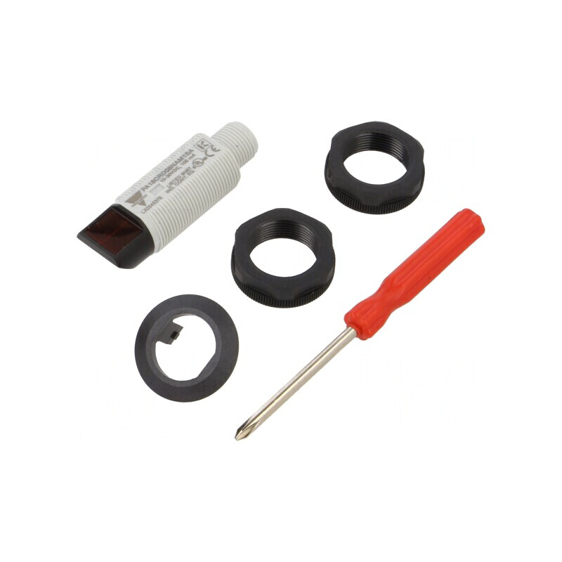 Senzor Fotoelectric 0-0.8m NPN DARK-ON/LIGHT-ON 100mA PA18CRD08NAM1SA | Electronic-mag.ro | Componente Electronice