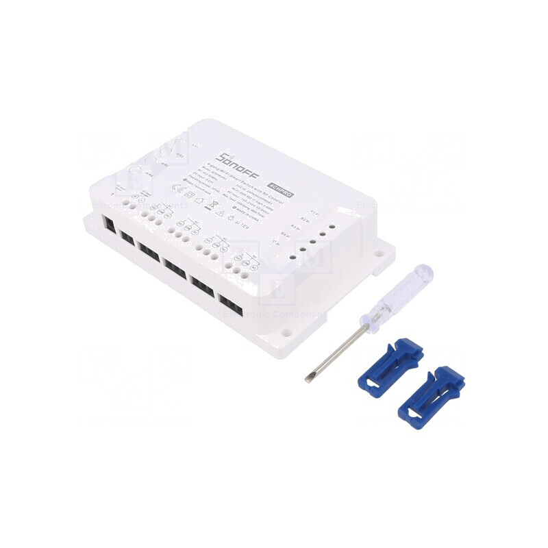 Controler 4 Canale 100-240VAC 9-23VDC -10-40°C 433.92MHz | Electronic-mag.ro | Componente Electronice
