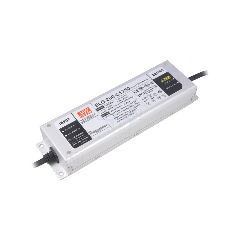 Alimentator LED 199,5W 1750mA IP67 | Electronic-mag.ro | Componente Electronice