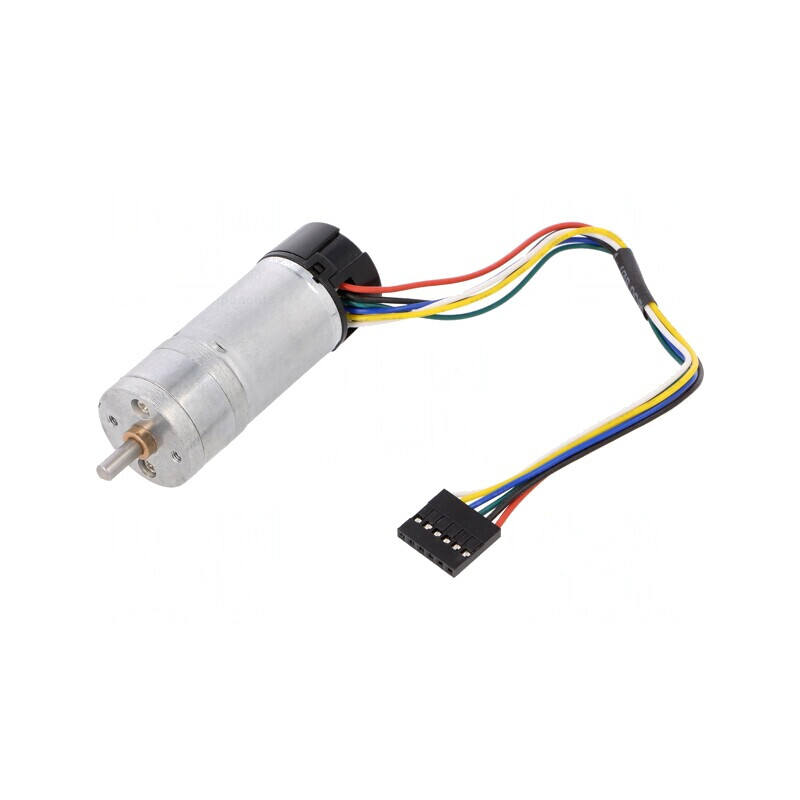 Motor DC cu Encodare și Transmisie 12V 20.4:1 | Electronic-mag.ro | Componente Electronice