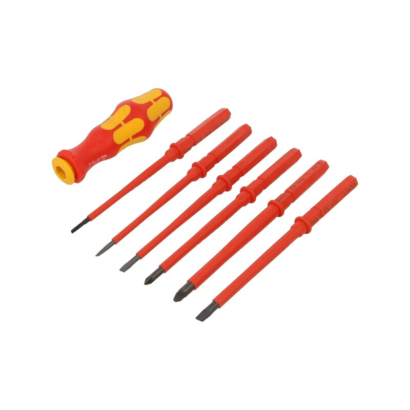 Kit Șurubelnițe Izolate 6buc WERA | Electronic-mag.ro | Componente Electronice