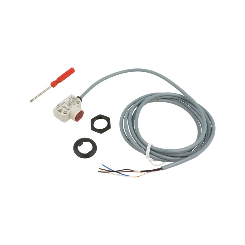Senzor Fotoelectric Reflexiv 1m PNP/NO NC 100mA | Electronic-mag.ro | Componente Electronice
