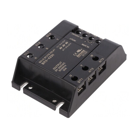 Releu Semiconductor 30A 3-Fazat 24-240VAC | Electronic-mag.ro | Componente Electronice