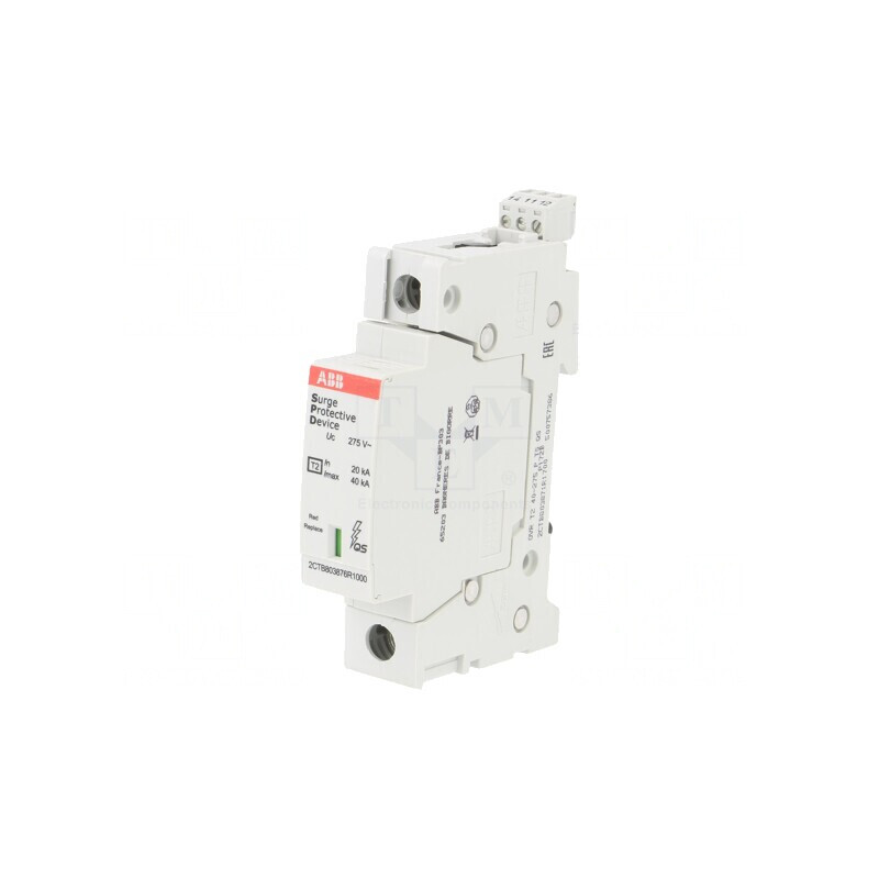 Limitator de Supratensiuni Tip 2 40kA pentru Șină DIN | Electronic-mag.ro | Componente Electronice