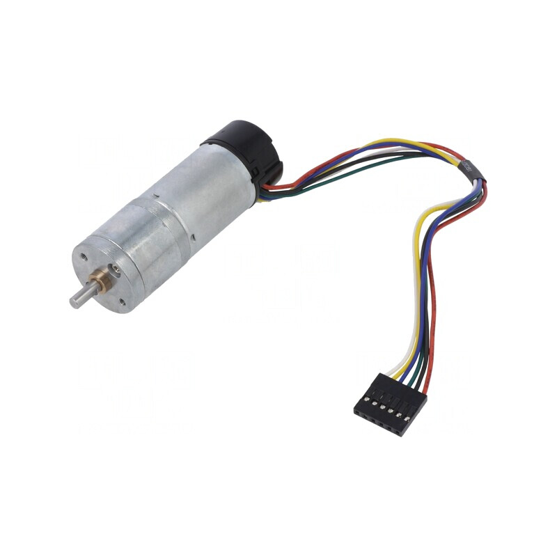 Motor DC cu Encoder și Transmisie Metalică 12V 1,1A 172:1 | Electronic-mag.ro | Componente Electronice