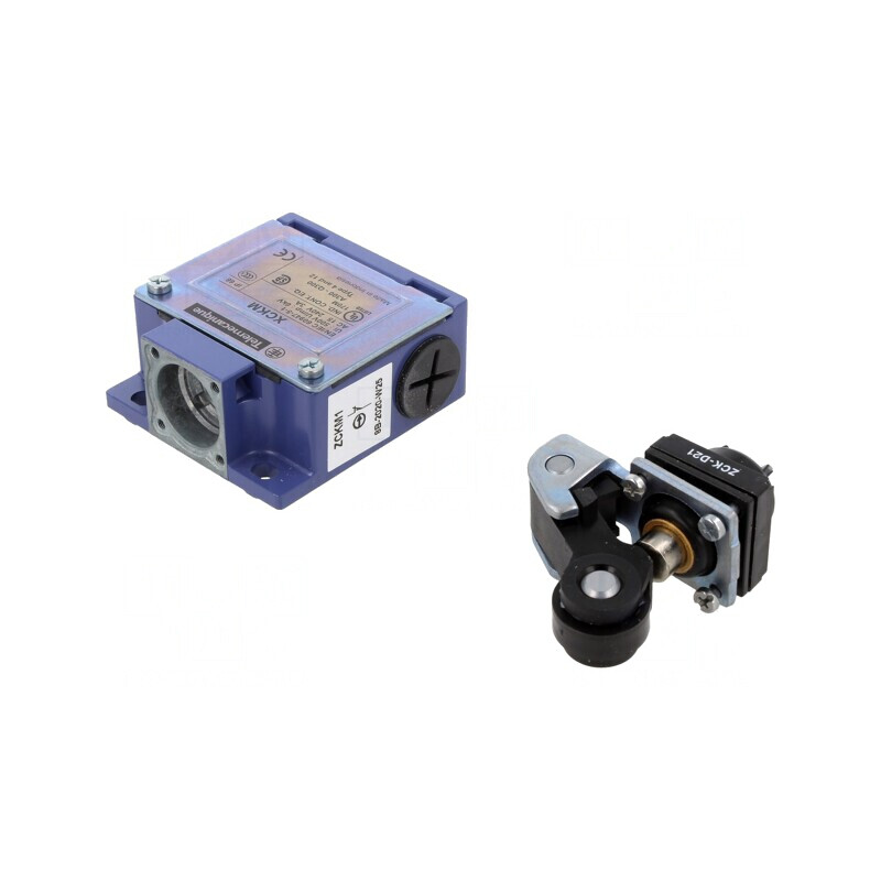 Limitator Cursă Rola Plastic Ø20mm 10A NO NC | Electronic-mag.ro | Componente Electronice