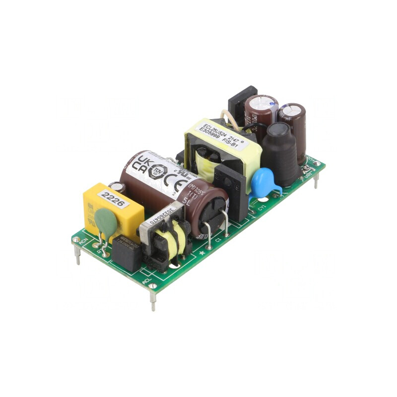 Alimentator Pulsatoriu 25W 120-370VDC 85-264VAC ECL25US24-P | Electronic-mag.ro | Componente Electronice