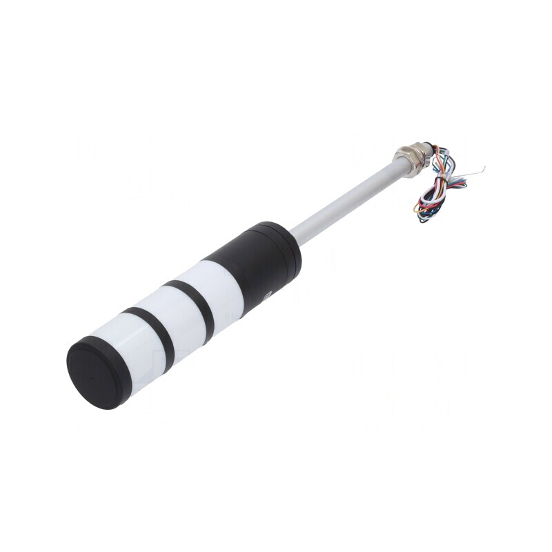 Coloană de semnalizare LED roşu/ambră/verde QTR60LF-3-24-RAG | Electronic-mag.ro | Componente Electronice