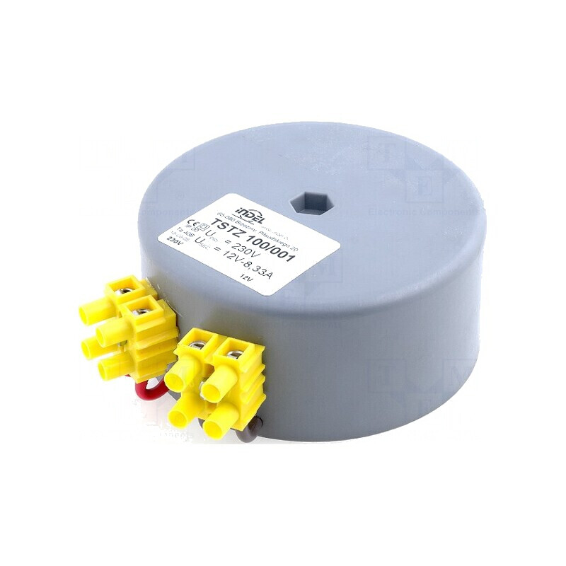 Transformator Toroidal 100VA 230V 12V 8.33A 95mm 44mm | Electronic-mag.ro | Componente Electronice