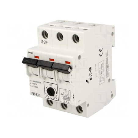 Întrerupător Motor 2,2kW 220-440VAC Șină DIN IP20 | Electronic-mag.ro | Componente Electronice