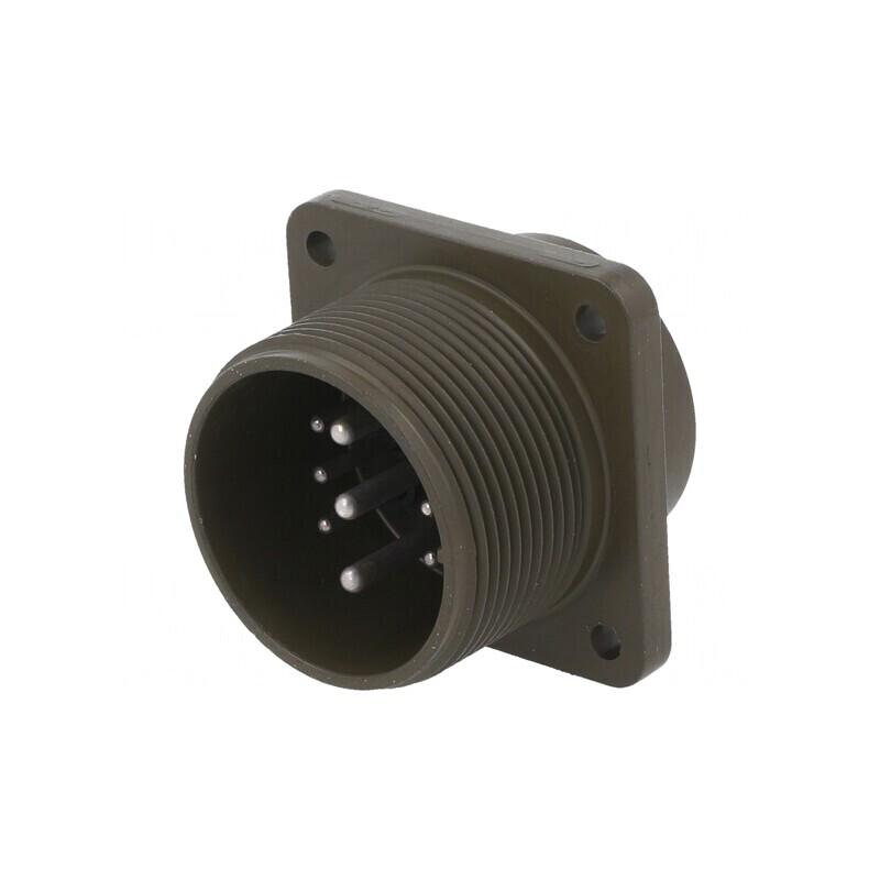 Conector Circular 20mm Aluminiu | Electronic-mag.ro | Componente Electronice