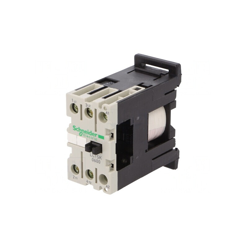 Contactor 2P NO 24VAC 6A DIN TeSys SK | Electronic-mag.ro | Componente Electronice
