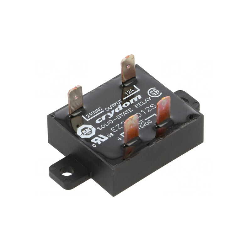 Releu Semiconductor 12A 1-Fazat 3-15VDC | Electronic-mag.ro | Componente Electronice