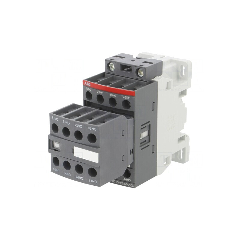 Contactor 8P NO 3A 100-250V AC/DC | Electronic-mag.ro | Componente Electronice