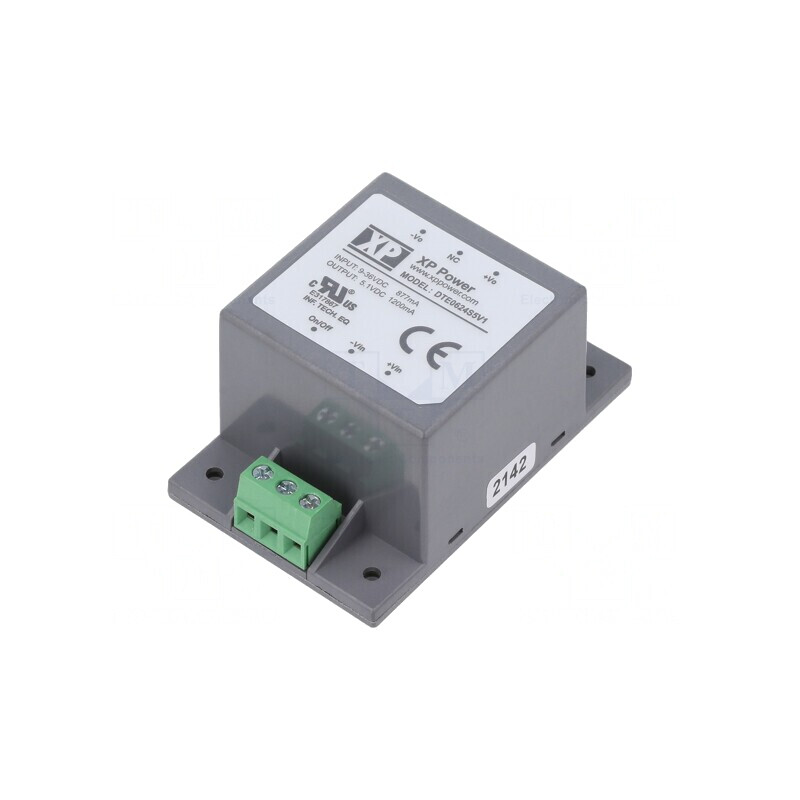 Convertor DC/DC 6W 9-36V la 5.1V 1.2A | Electronic-mag.ro | Componente Electronice