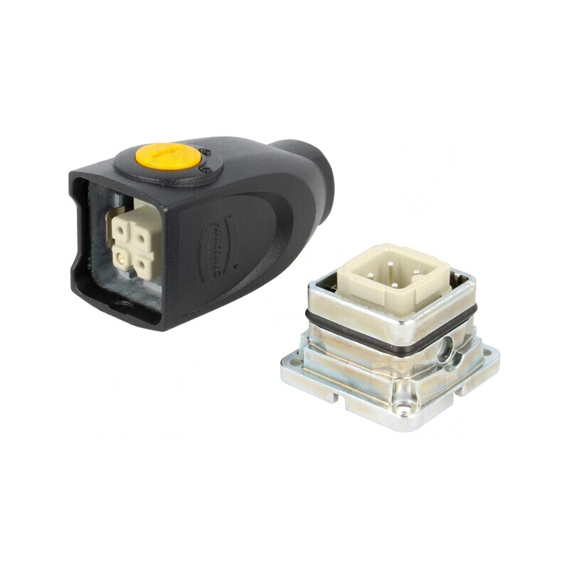 Set Conector HDC Tată-Mamă 4+3 PIN | Electronic-mag.ro | Componente Electronice