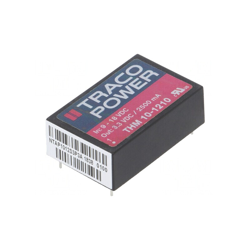 Convertor DC/DC 10W 9-18V la 3.3V 2500mA | Electronic-mag.ro | Componente Electronice