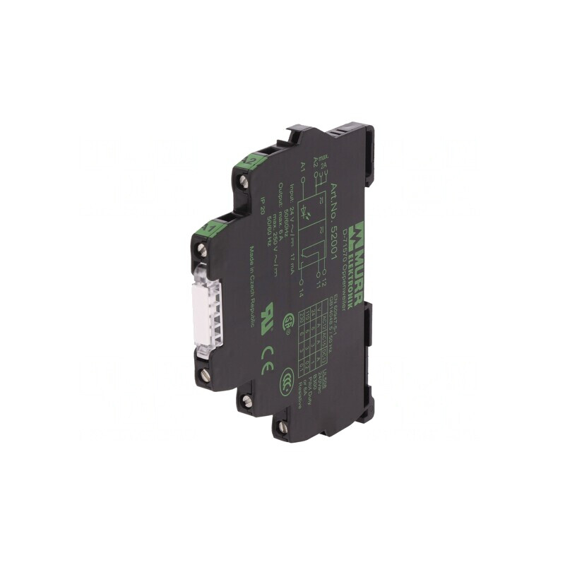 Releu Intermediar SPDT 24VDC 6A | Electronic-mag.ro | Componente Electronice