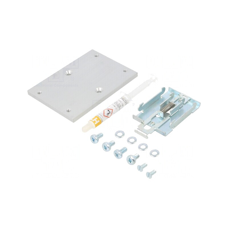 Radiator Aluminiu 82x105x20mm 5,4K/W RHS300 | Electronic-mag.ro | Componente Electronice