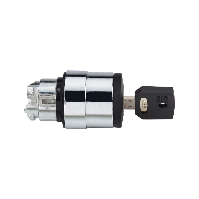 Comutator rotativ cu cheie 22mm negru ZB4BG9 | Electronic-mag.ro | Componente Electronice