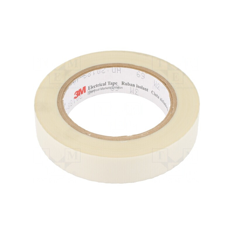 Bandă Electroizolantă Albă 25mm x 33m Silicon 3M | Electronic-mag.ro | Componente Electronice