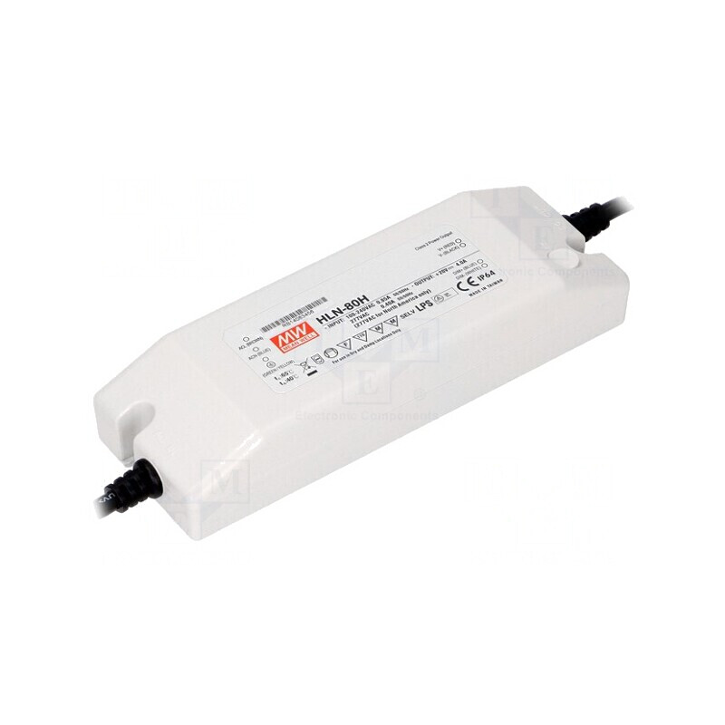Alimentator LED 81,6W 24VDC 3,4A IP64 | Electronic-mag.ro | Componente Electronice