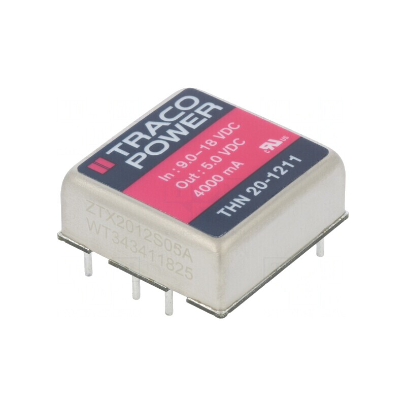 Convertor DC/DC 20W 9-18V la 5V 4000mA | Electronic-mag.ro | Componente Electronice