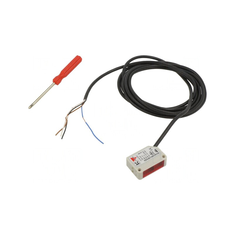 Senzor Fotoelectric Reflexiv 1m PNP/NO NC ABS | Electronic-mag.ro | Componente Electronice
