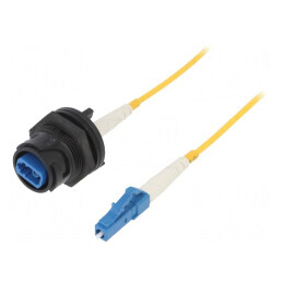 Patch Cord Fibră Optică Monomod Simplex Baionetă | Electronic-mag.ro | Componente Electronice