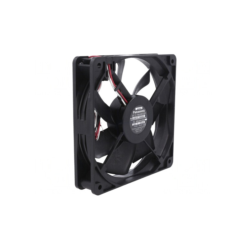 Ventilator DC axial 24V 120x120x25mm 173,4m3/h 45,5dBA | Electronic-mag.ro | Componente Electronice