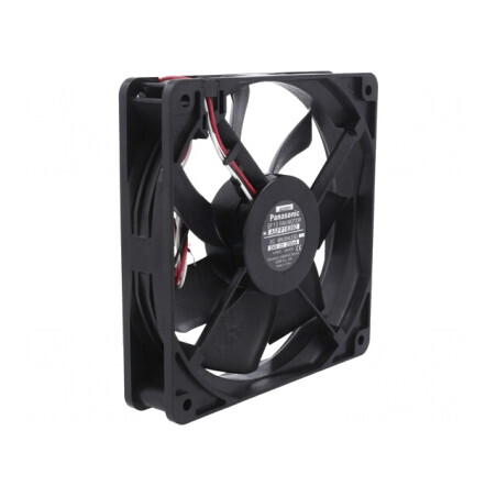 Ventilator DC axial 24V 120x120x25mm 173,4m3/h 45,5dBA | Electronic-mag.ro | Componente Electronice
