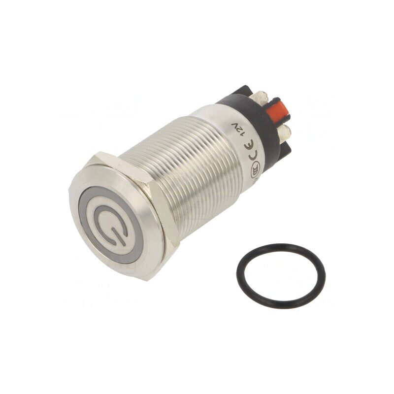 Comutator Anti-Vandalism SPDT 3A/220VAC 5A/24VDC IP65 | Electronic-mag.ro | Componente Electronice