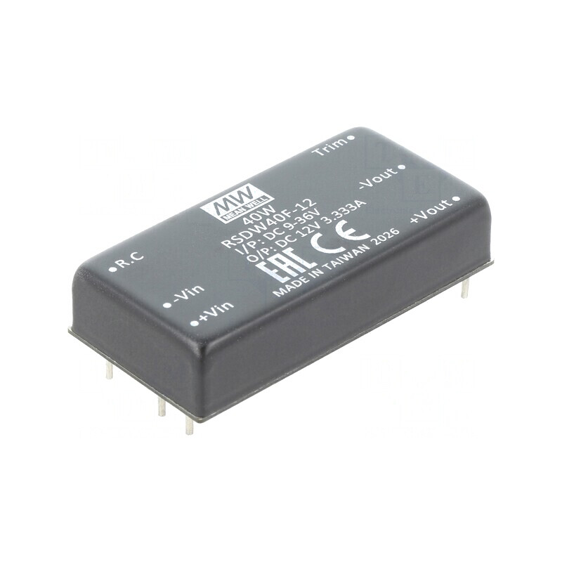 Convertor DC/DC 40W 9-36V la 12V 3.34A | Electronic-mag.ro | Componente Electronice
