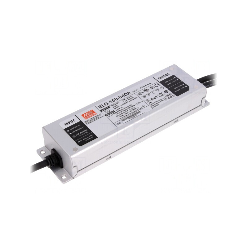 Alimentator LED DALI 150W 54V 2.8A | Electronic-mag.ro | Componente Electronice