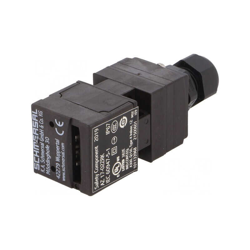 Întrerupător de Siguranță cu Cheie AZ 17 NC x2 IP67 Plastic | Electronic-mag.ro | Componente Electronice